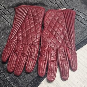 MOTORCYCLE GLOVES OXBLOOD RSD
